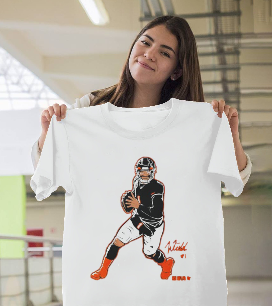 Fields #1 NFLPA Signature Pose T-Shirt