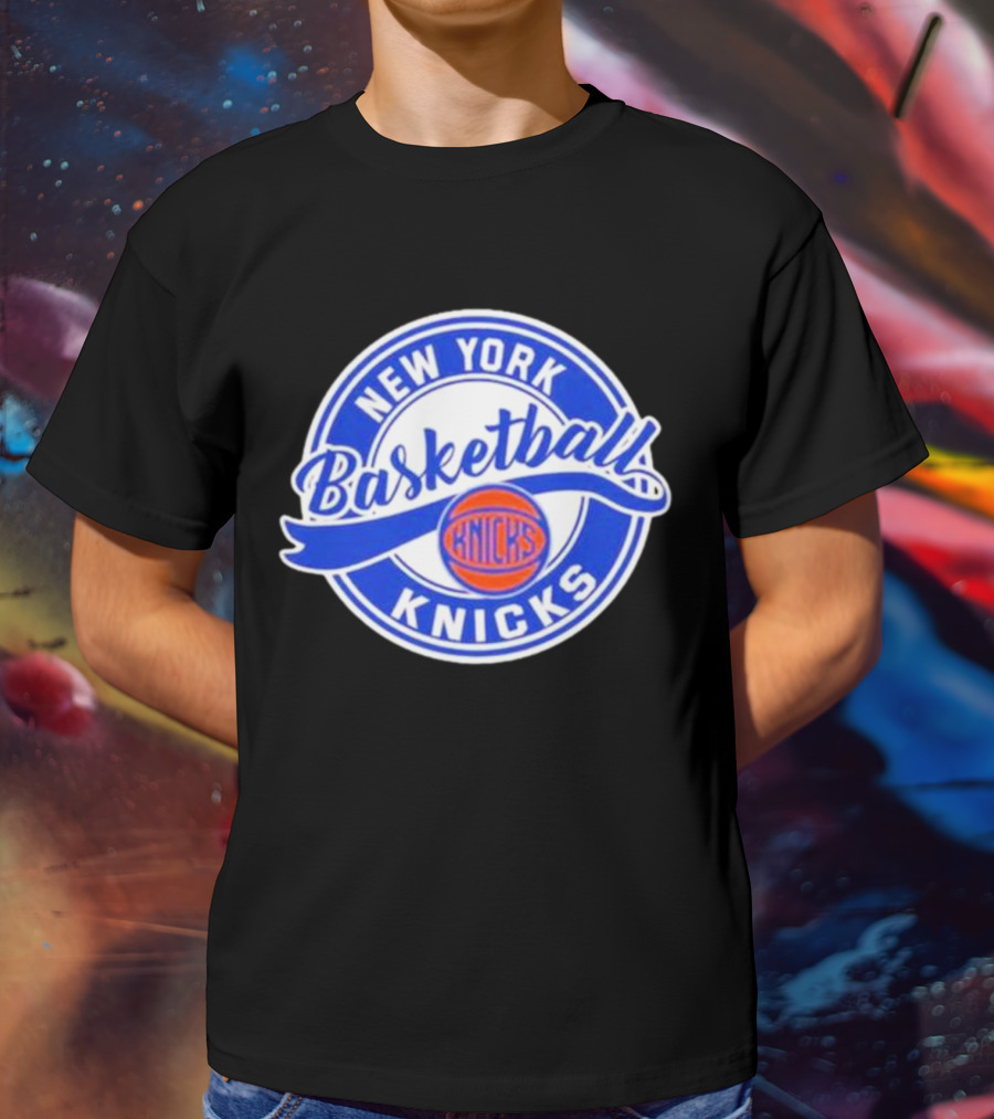 New York Knicks Basketball Circle T-Shirt