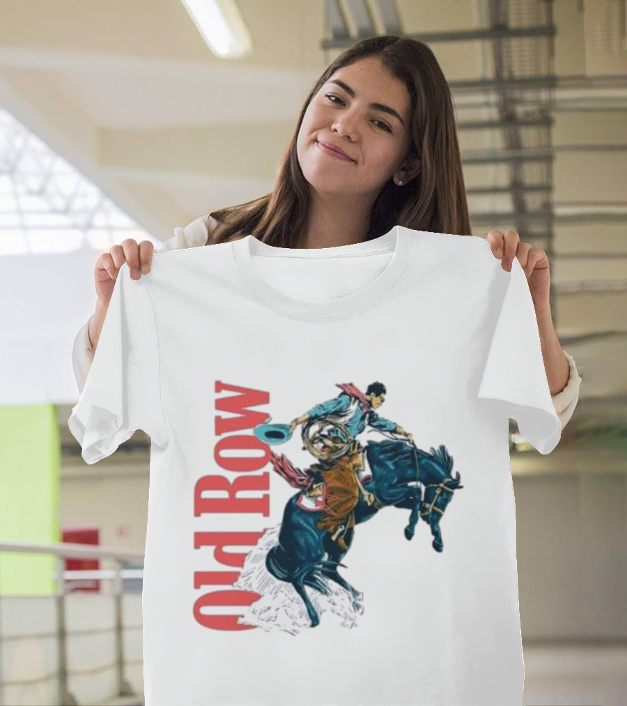Old Row Cowboy Rodeo Rider Galloping 3.0 T-Shirt