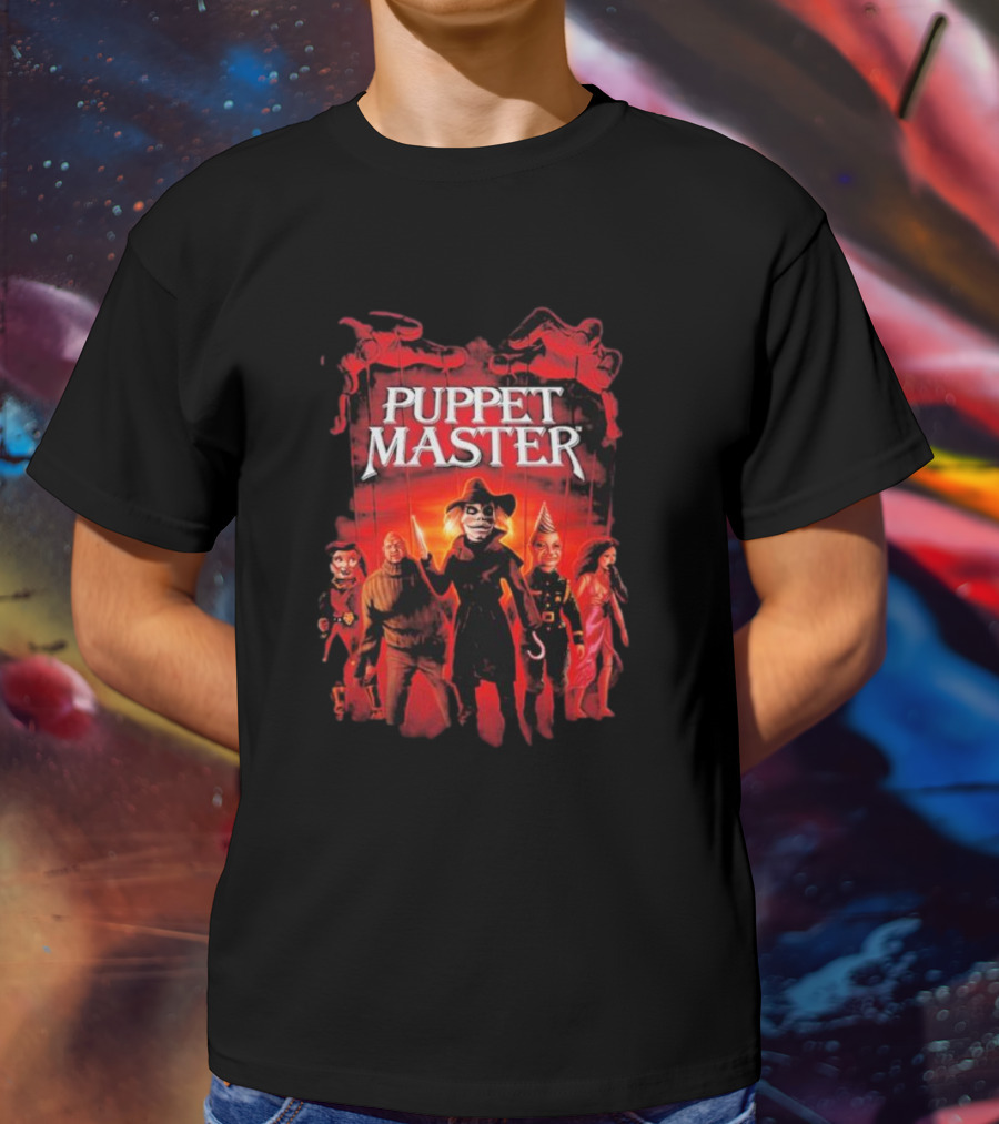 Puppet Master Strings Attached Horror Movie Characters T-Shirt