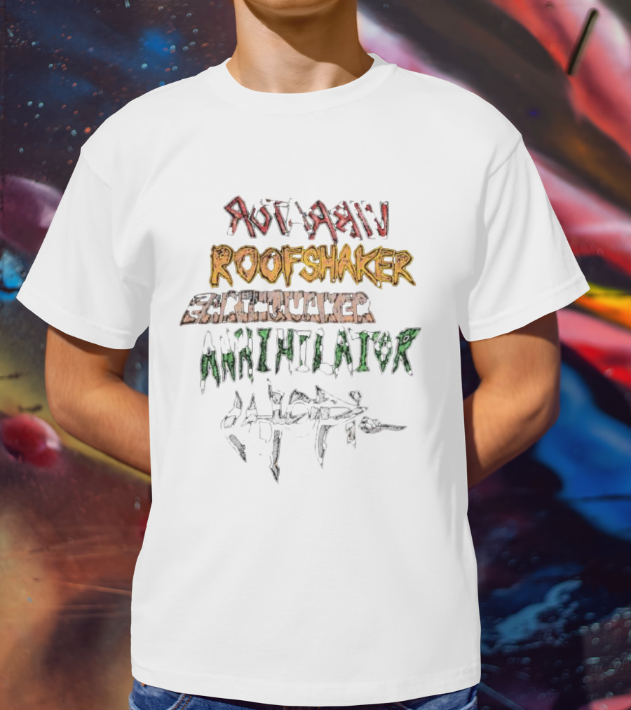 Travis Scott Rotary Roofshaker Earthquaker Annihilator Utopia T-Shirt