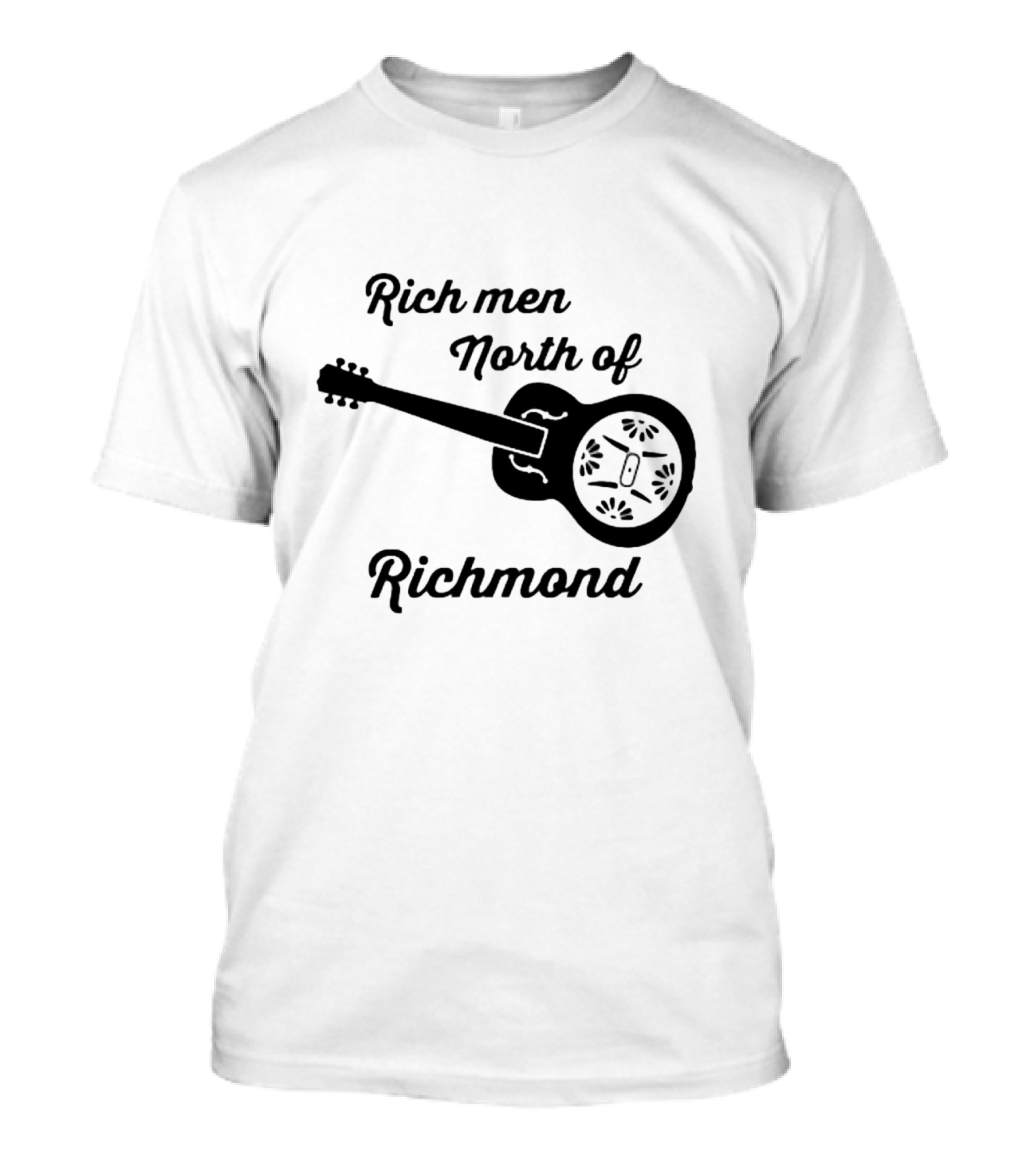 Rich Men North Of Richmond Guitar T-Shirt