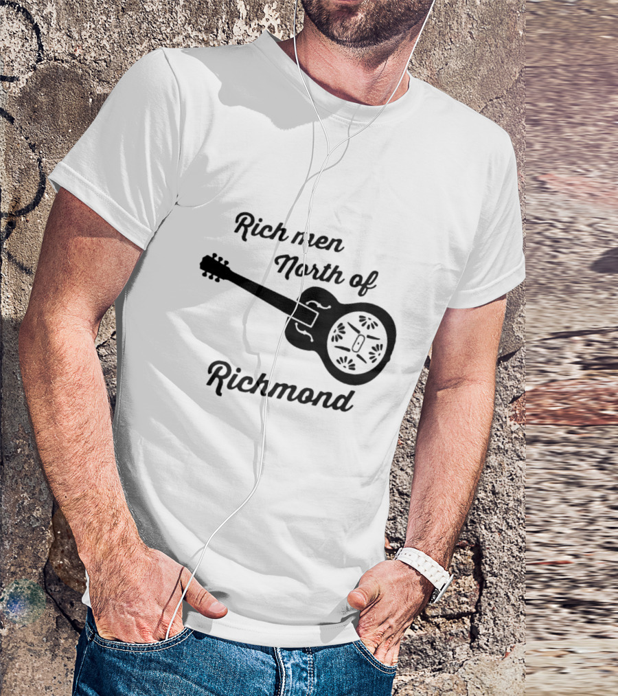 Rich Men North Of Richmond Guitar T-Shirt