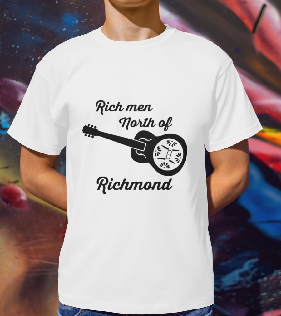 Rich Men North Of Richmond Guitar T-Shirt