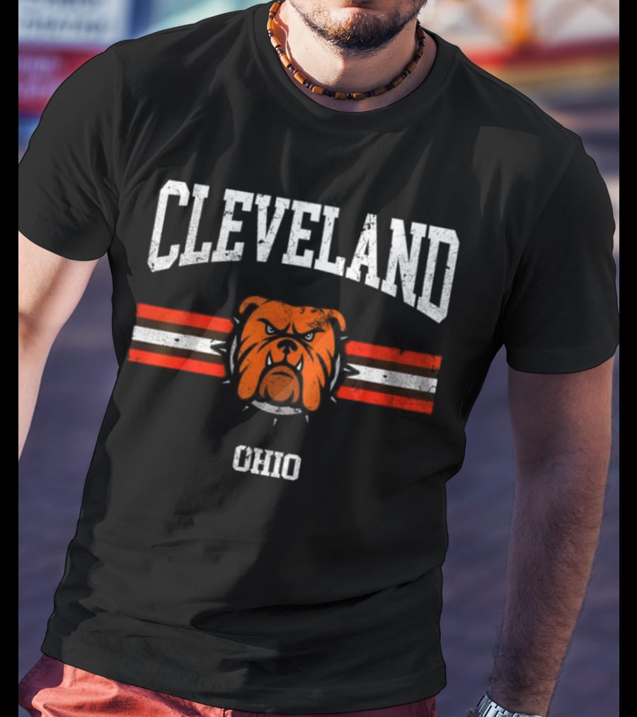 Cleveland Ohio Bulldog T-Shirt