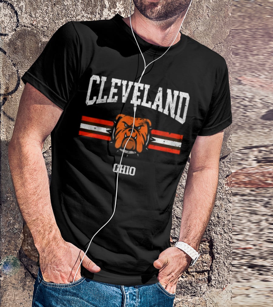 Cleveland Ohio Bulldog T-Shirt