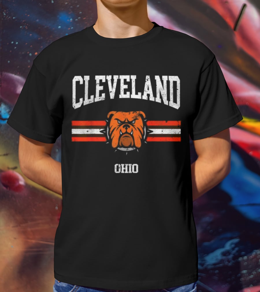 Cleveland Ohio Bulldog T-Shirt