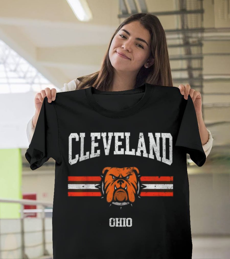 Cleveland Ohio Bulldog T-Shirt