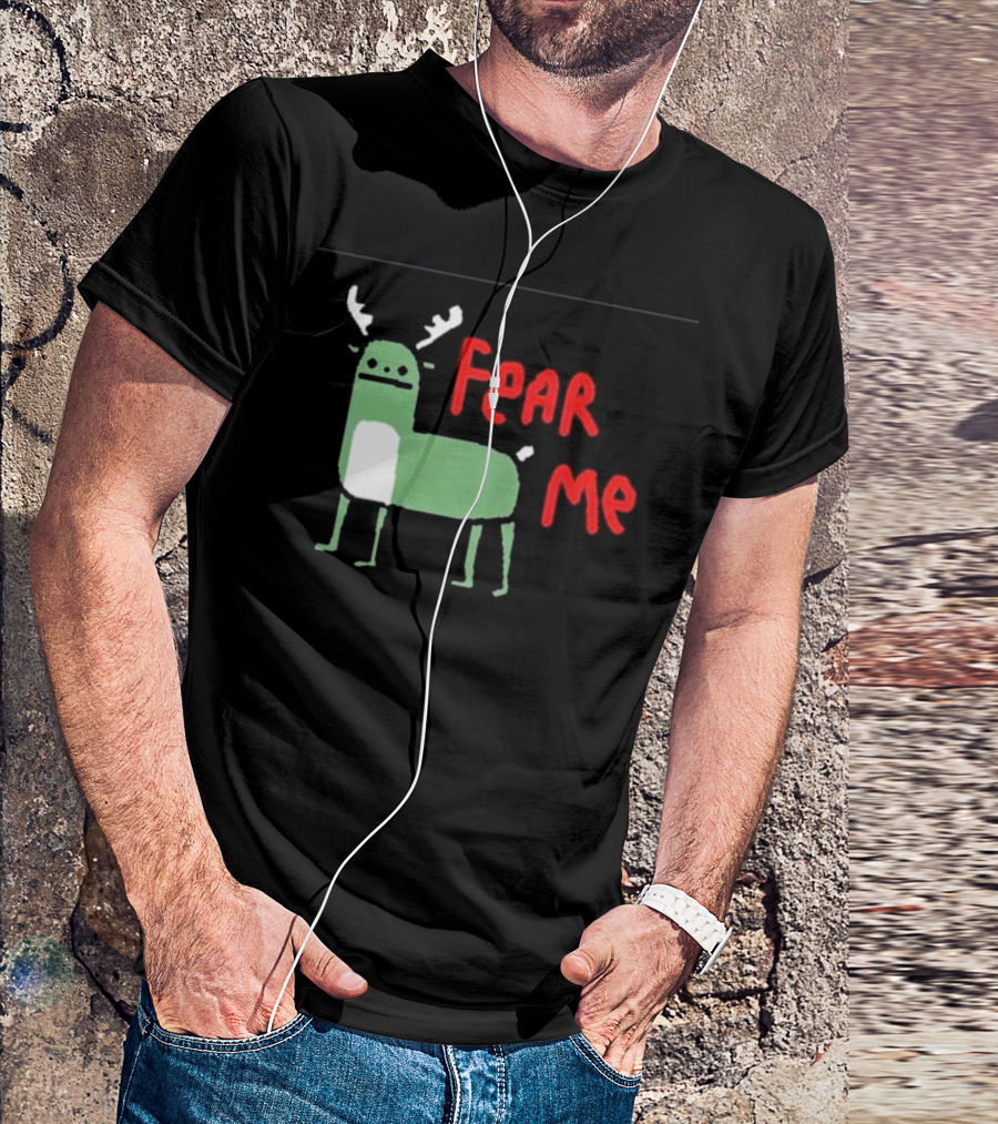 Buck Fear Me Spooky Deer T-Shirt