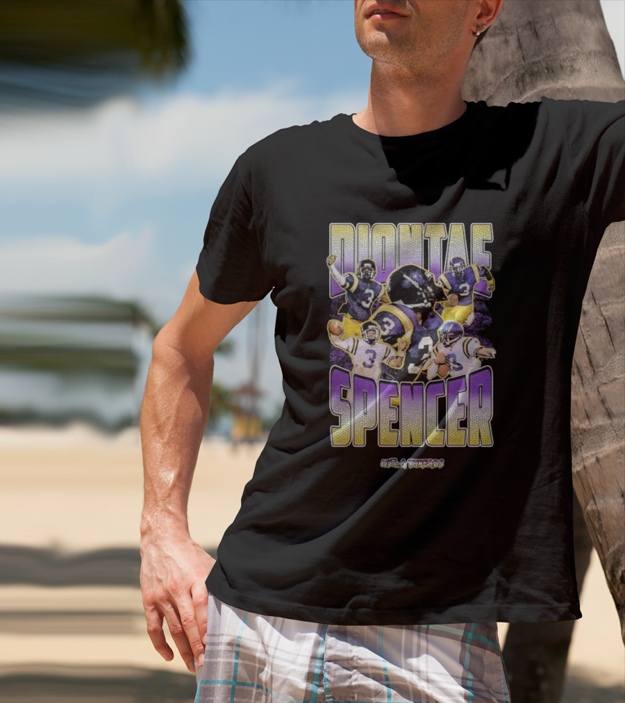Diontae Spencer Vintage High School HUDL Wizards Football Legends T-Shirt