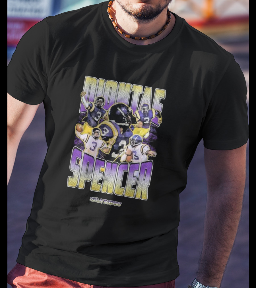 Diontae Spencer Vintage High School HUDL Wizards Football Legends T-Shirt