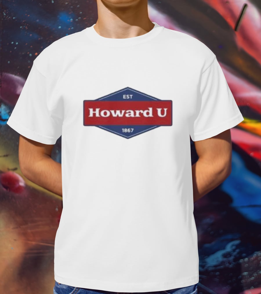 Howard University Howard U Est 1867 Retro T-Shirt