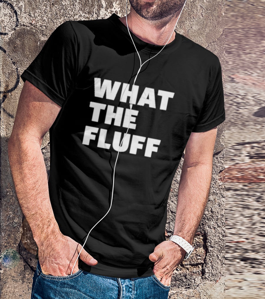 Jynxzi What The Fluff Text Block T-Shirt