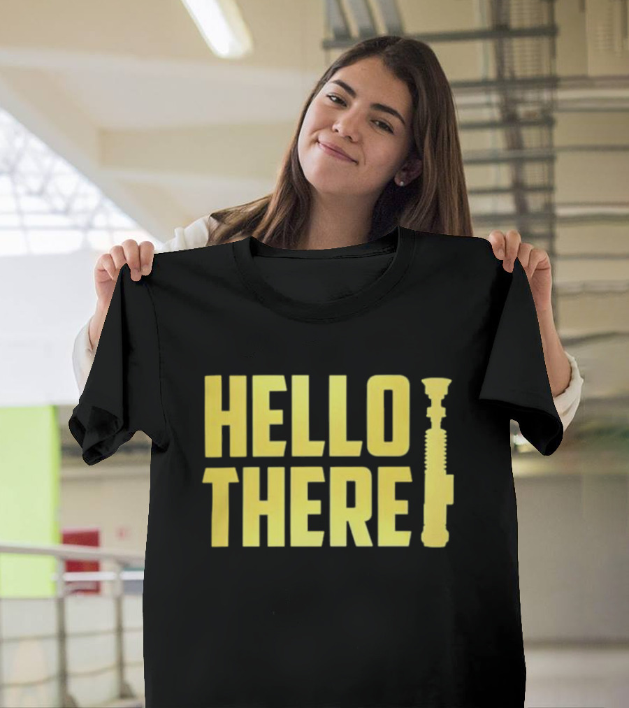 Hello There Lightsaber Iconic Reference T-Shirt
