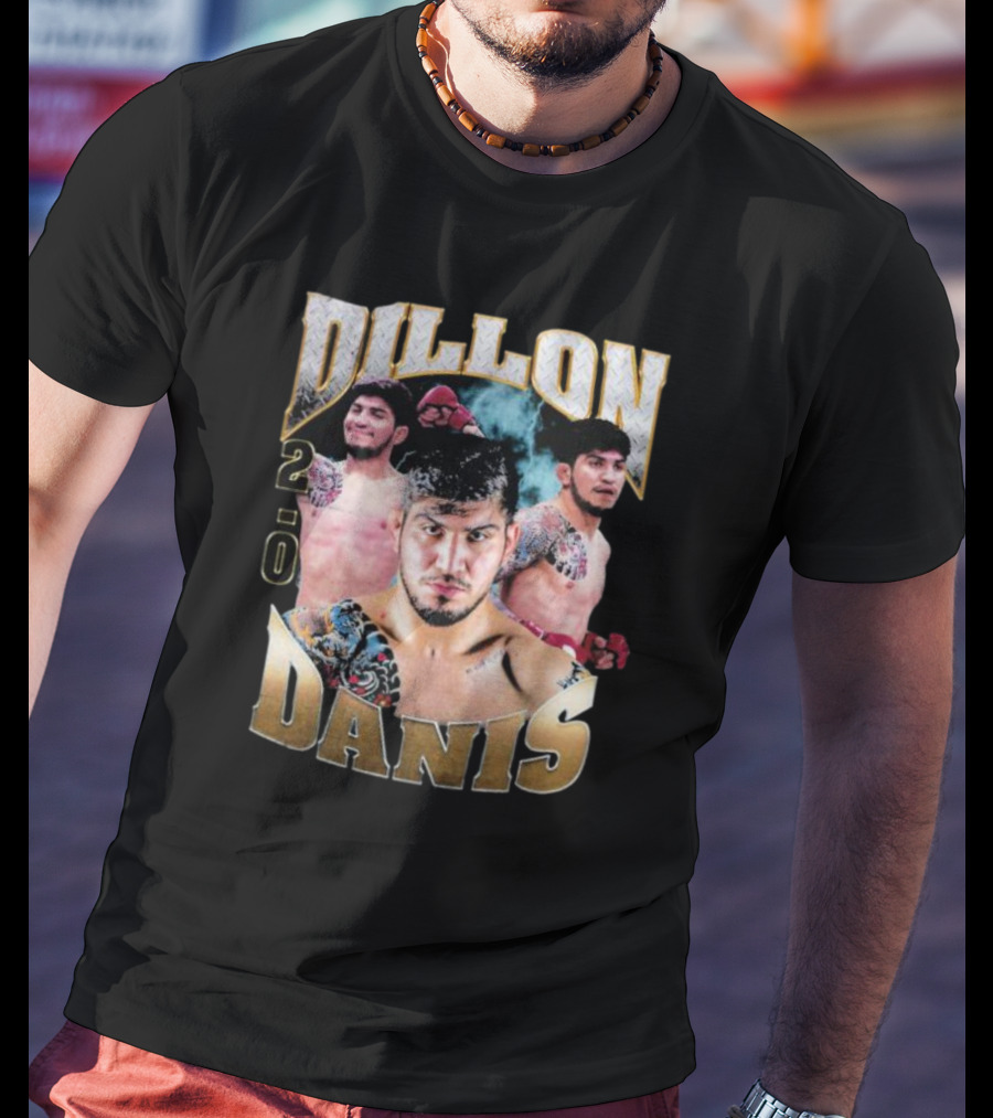 Dillon Danis 2 0 Boxing And MMA Fighter Collage T-Shirt