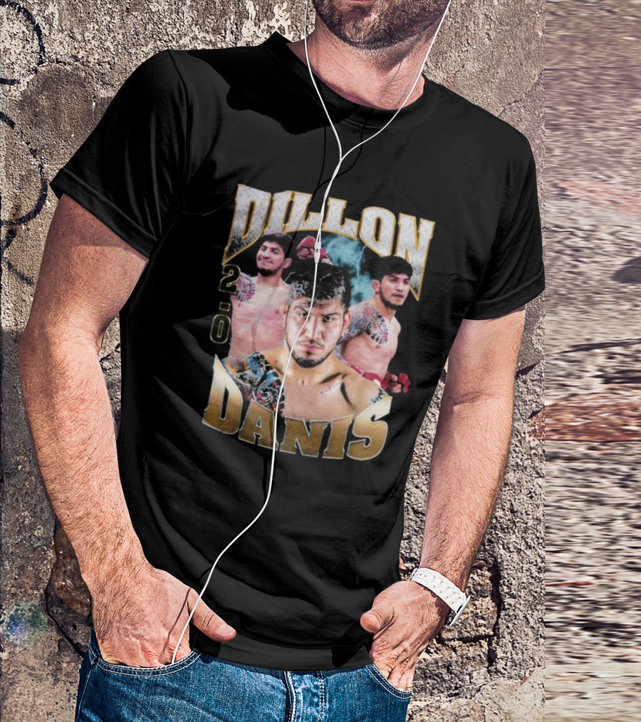 Dillon Danis 2 0 Boxing And MMA Fighter Collage T-Shirt