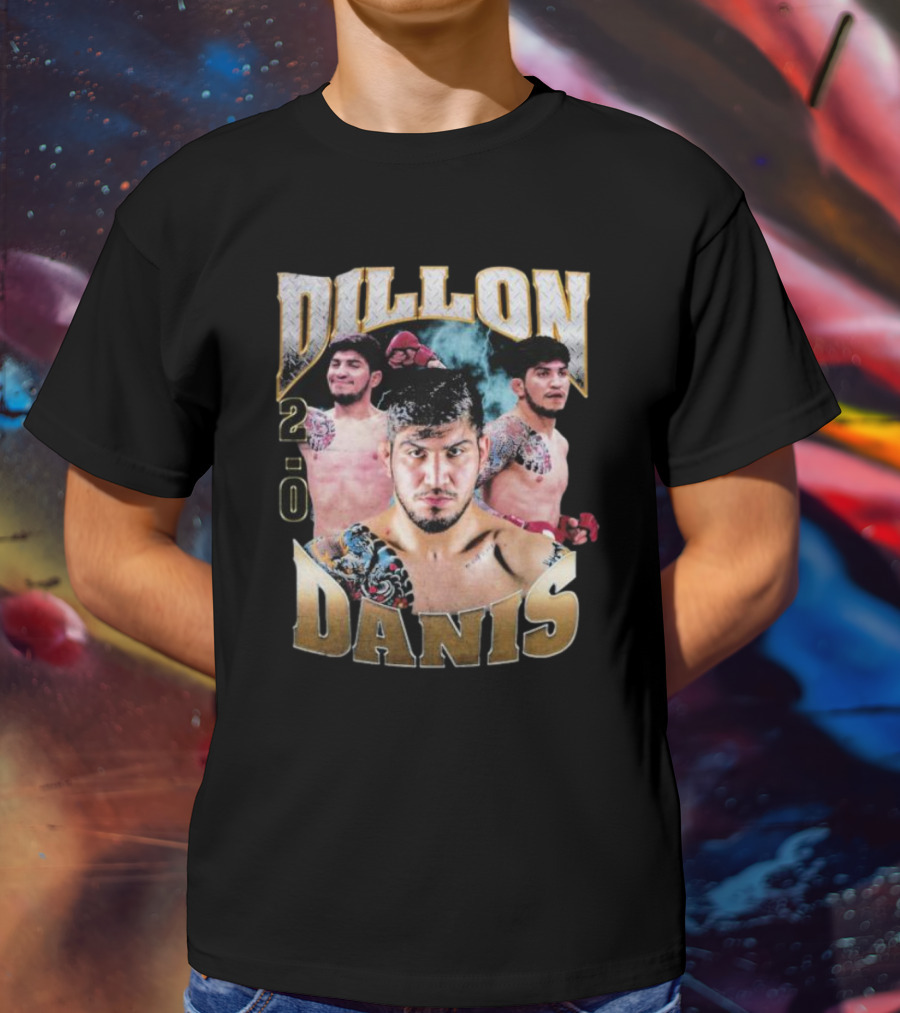 Dillon Danis 2 0 Boxing And MMA Fighter Collage T-Shirt