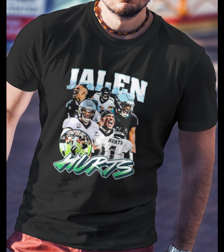 Jalen Hurts Football Images T-Shirt