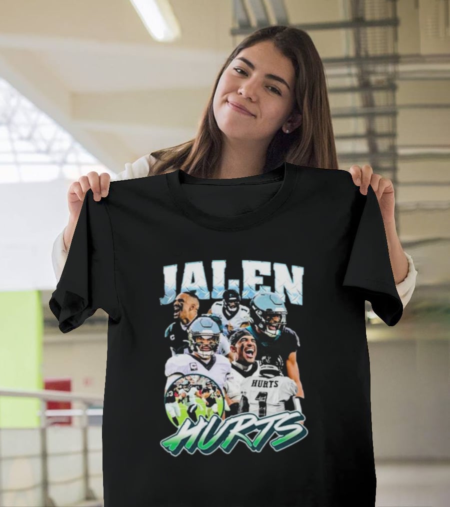 Jalen Hurts Football Images T-Shirt