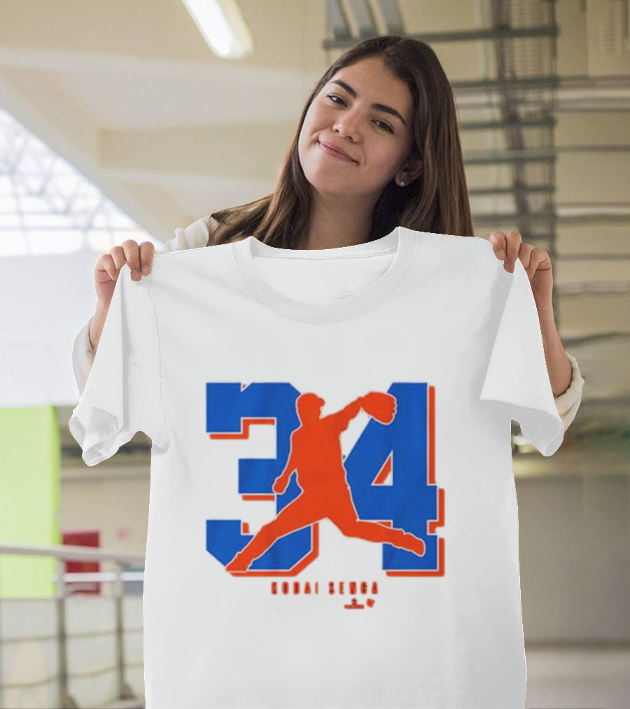 Kodai Senga 34 New York Mets Pitcher T-Shirt