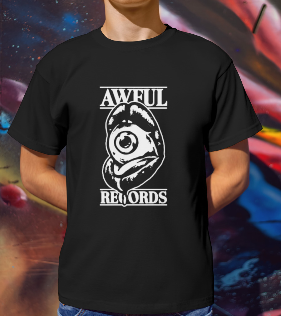 Awful Records Bashful Father Eye T-Shirt