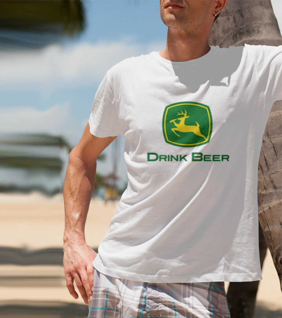 Drink Beer Deer T-Shirt