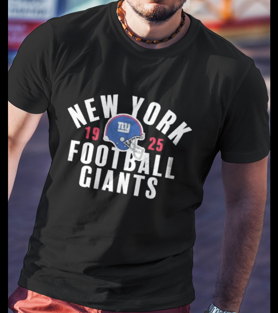 New York Giants Football 1925 Helmet Logo T-Shirt