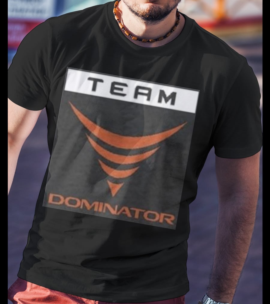TEAM Dominator Minimal Logo Athletic T-Shirt