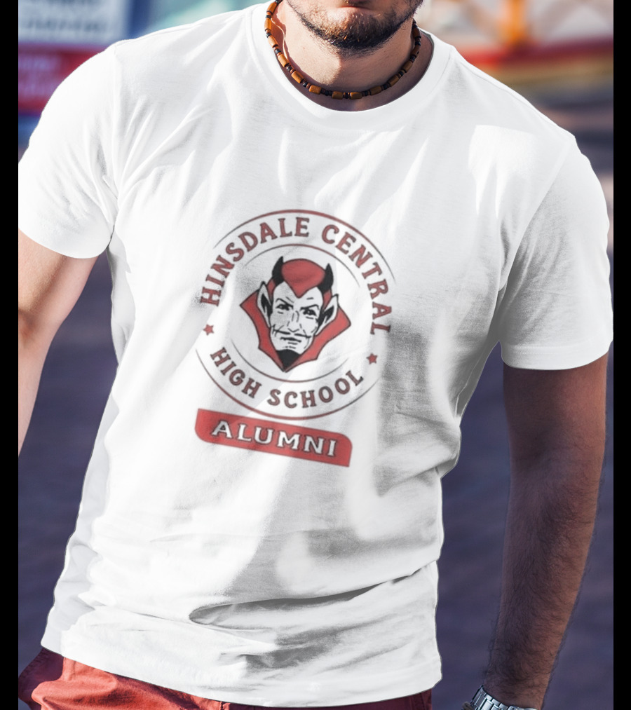 Hinsdale Central High School Alumni Red Devil T-Shirt