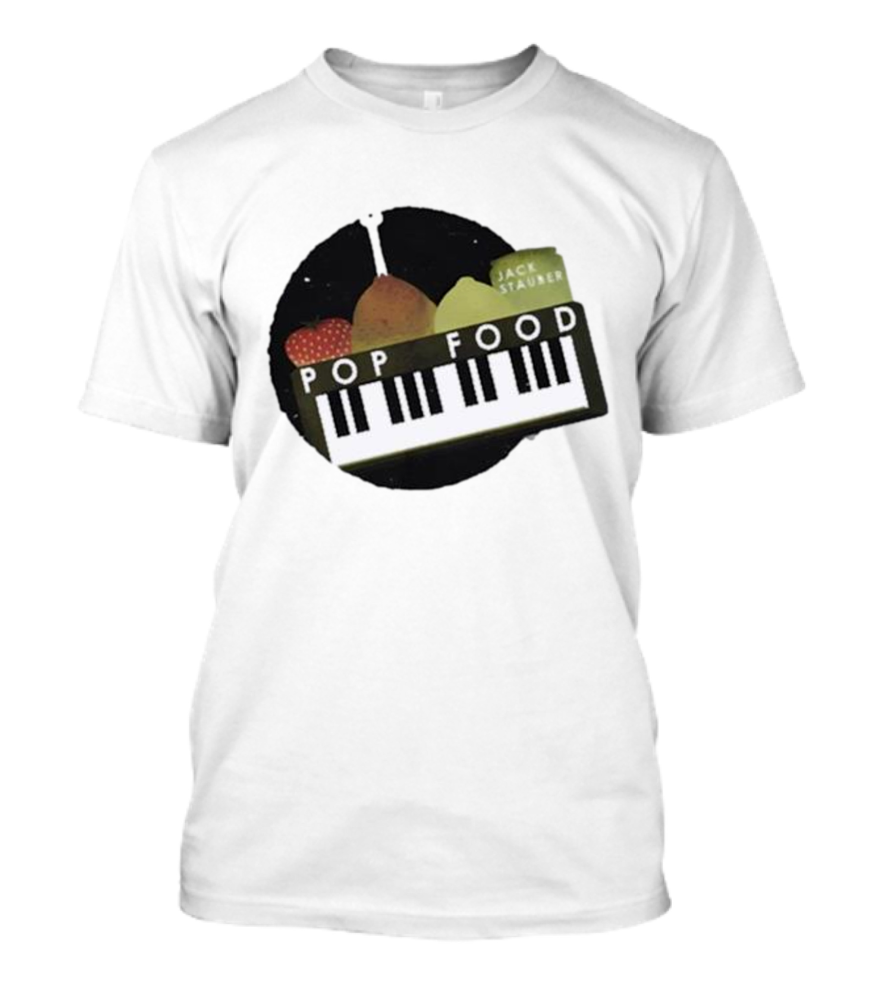 Jack Stauber Pop Food Piano And Fruit T-Shirt