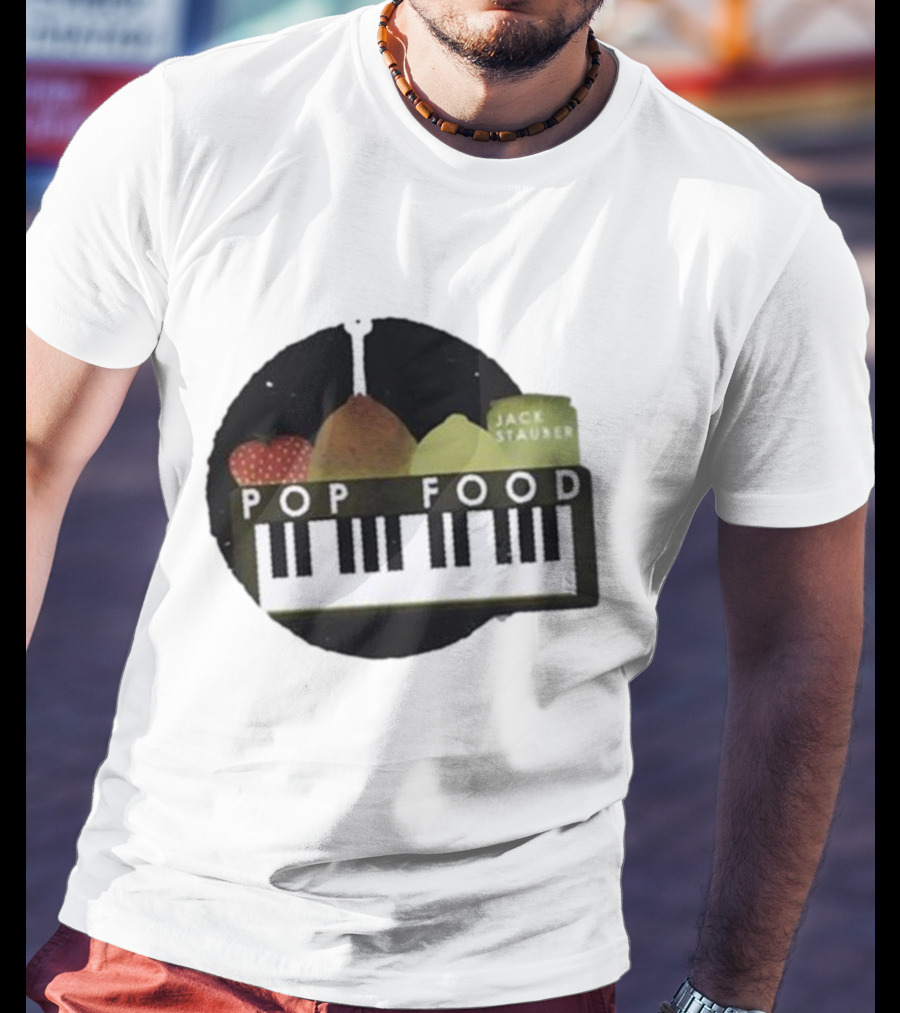 Jack Stauber Pop Food Piano And Fruit T-Shirt
