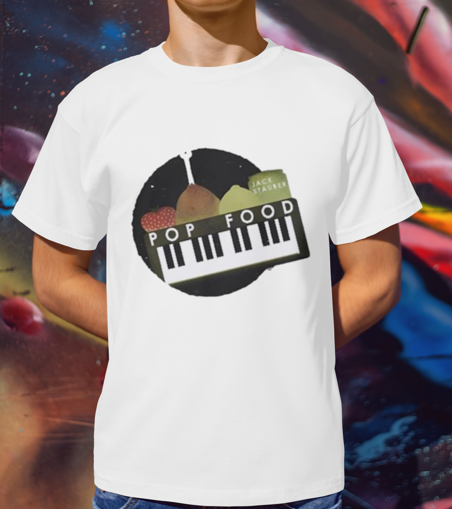 Jack Stauber Pop Food Piano And Fruit T-Shirt