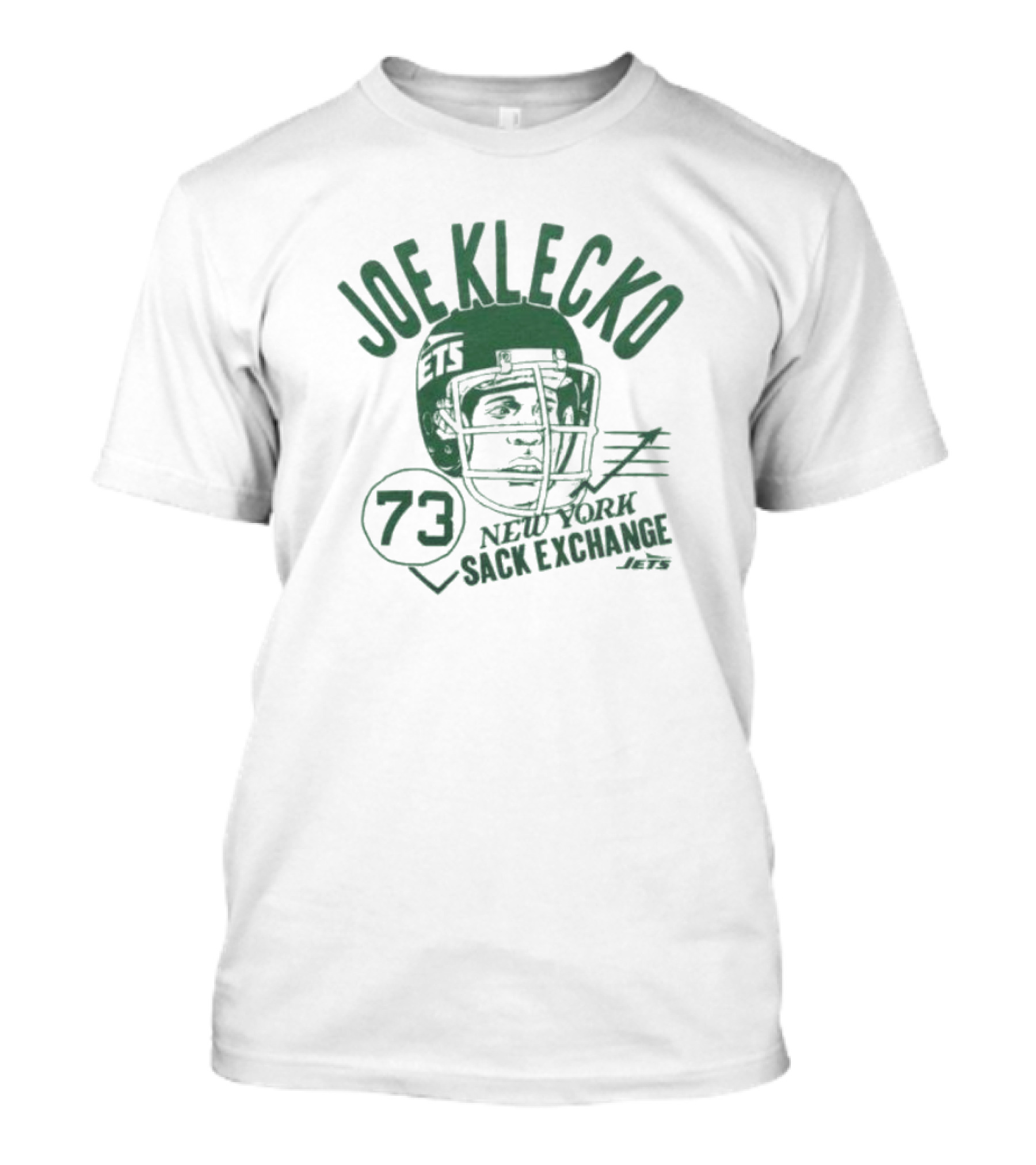 Joe Klecko New York Jets 73 Sack Exchange T-Shirt
