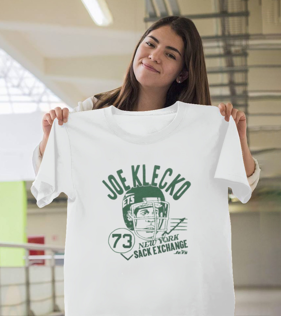 Joe Klecko New York Jets 73 Sack Exchange T-Shirt