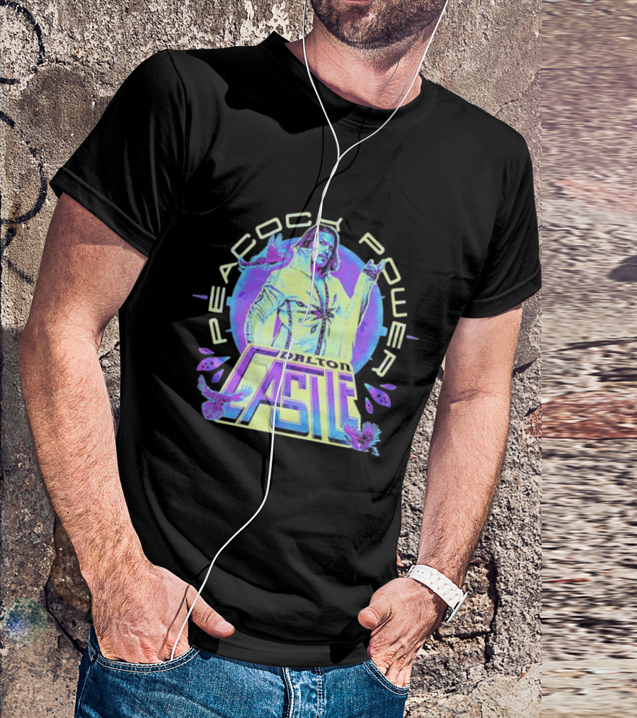 Dalton Castle Peacock Power T-Shirt