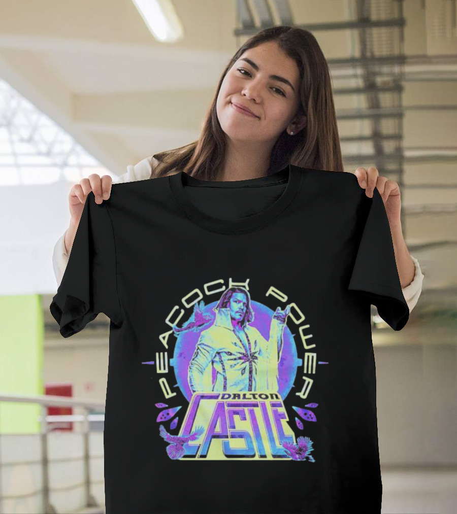 Dalton Castle Peacock Power T-Shirt