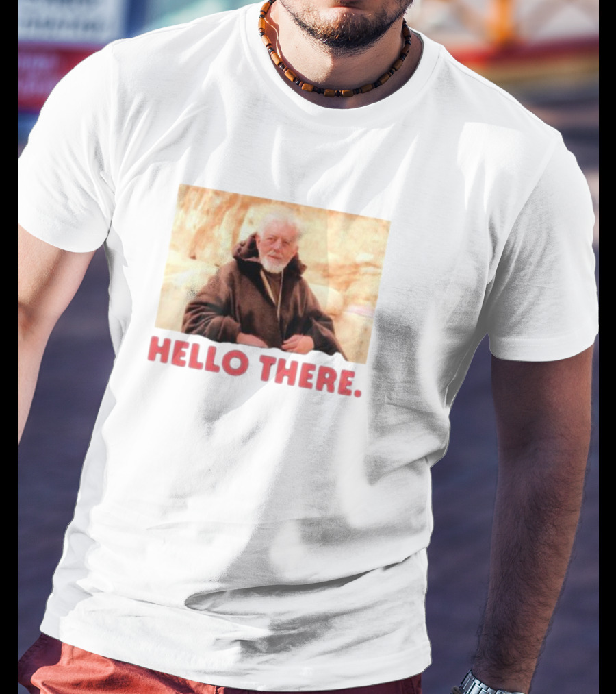 Alec Guinness Obi-Wan Kenobi Hello There Iconic Star Wars T-Shirt