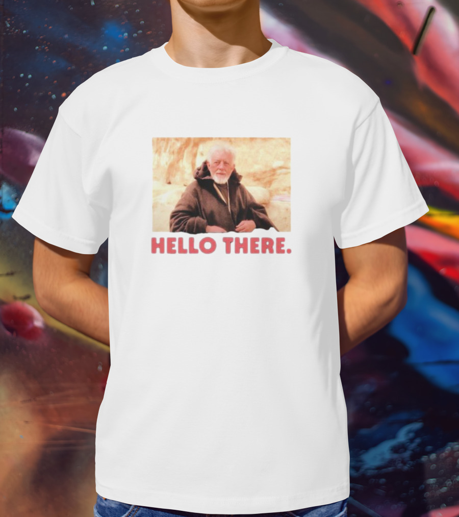 Alec Guinness Obi-Wan Kenobi Hello There Iconic Star Wars T-Shirt