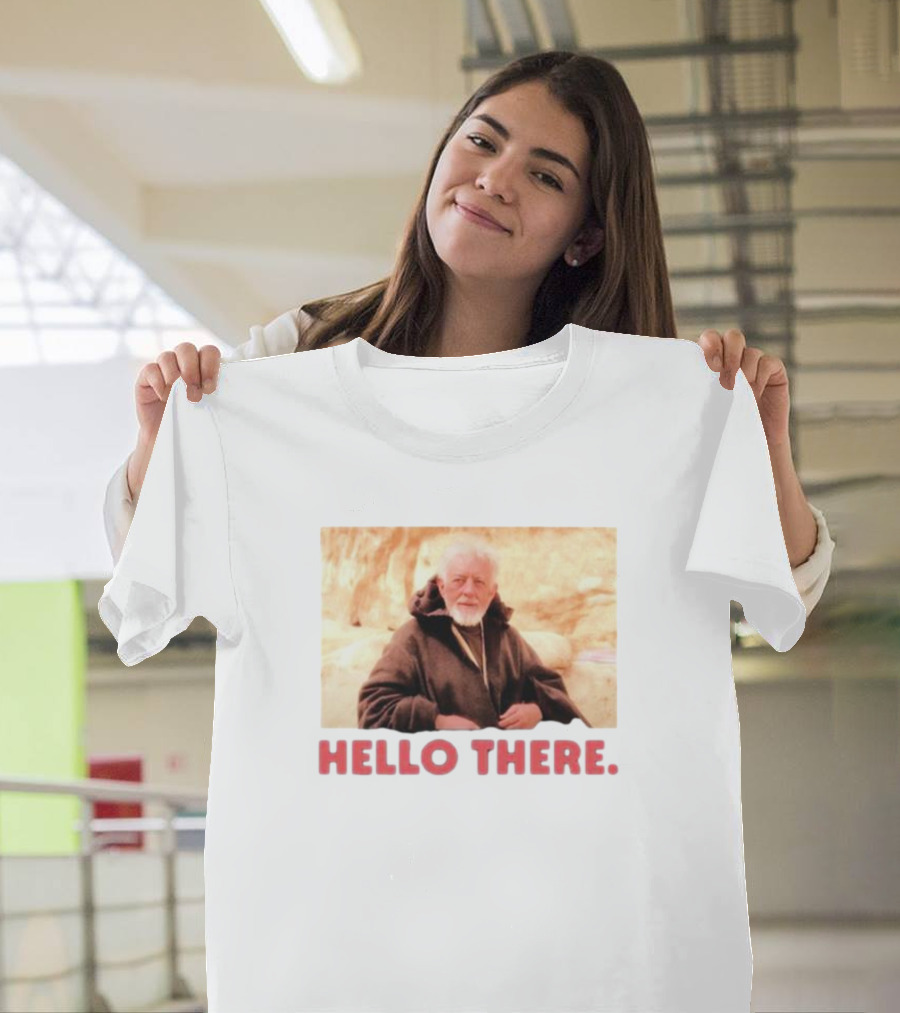 Alec Guinness Obi-Wan Kenobi Hello There Iconic Star Wars T-Shirt