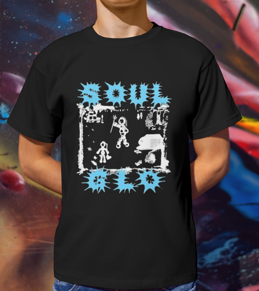Soul Glo Blue Astronaut Adventure T-Shirt