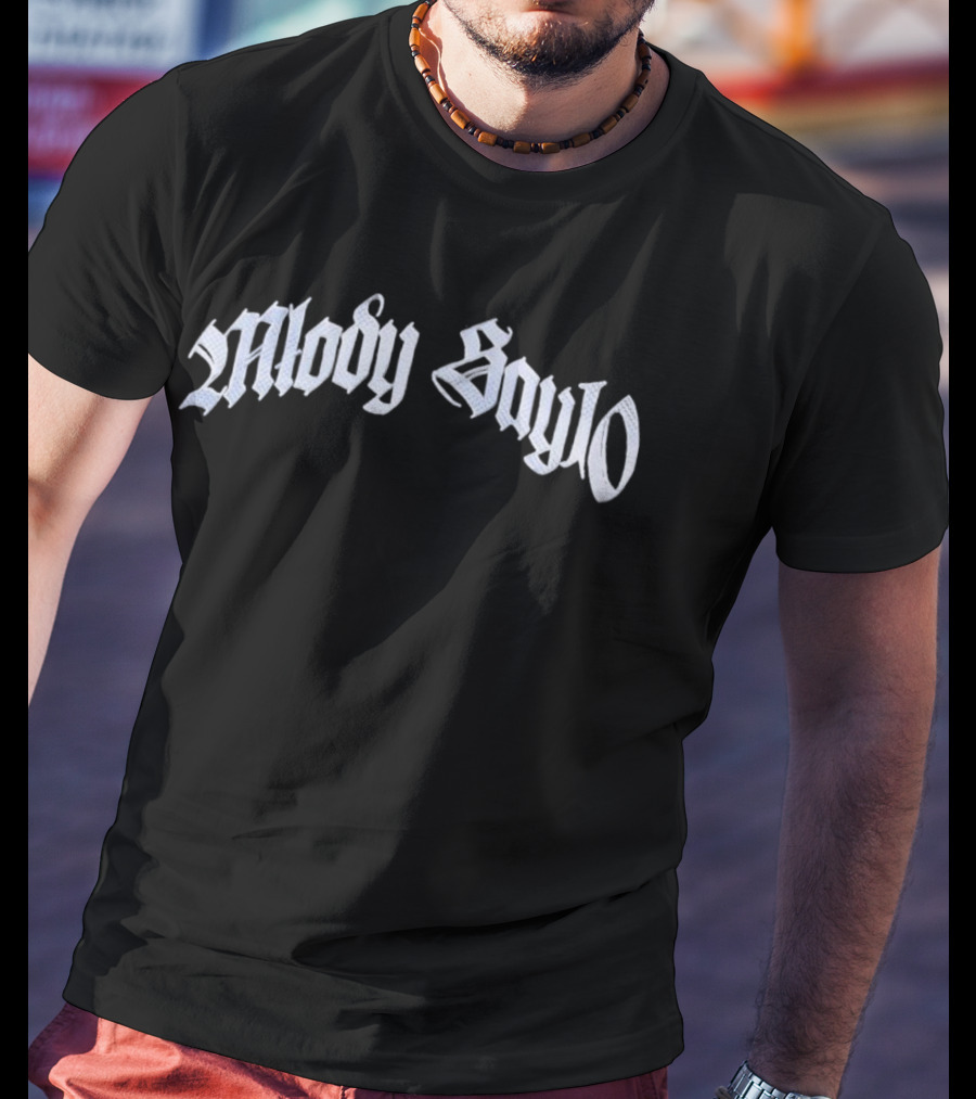 Chivas Merch Młody Say10 Gothic Text T-Shirt