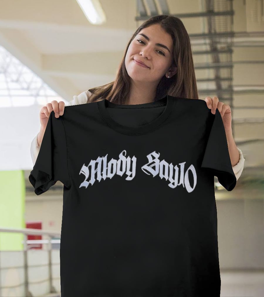 Chivas Merch Młody Say10 Gothic Text T-Shirt