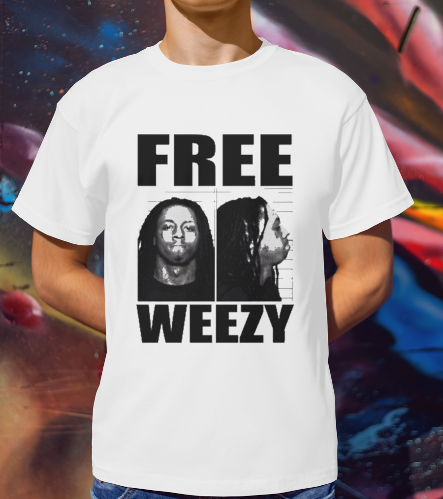 Jeff Hardy Free Weezy Mugshot Image T-Shirt