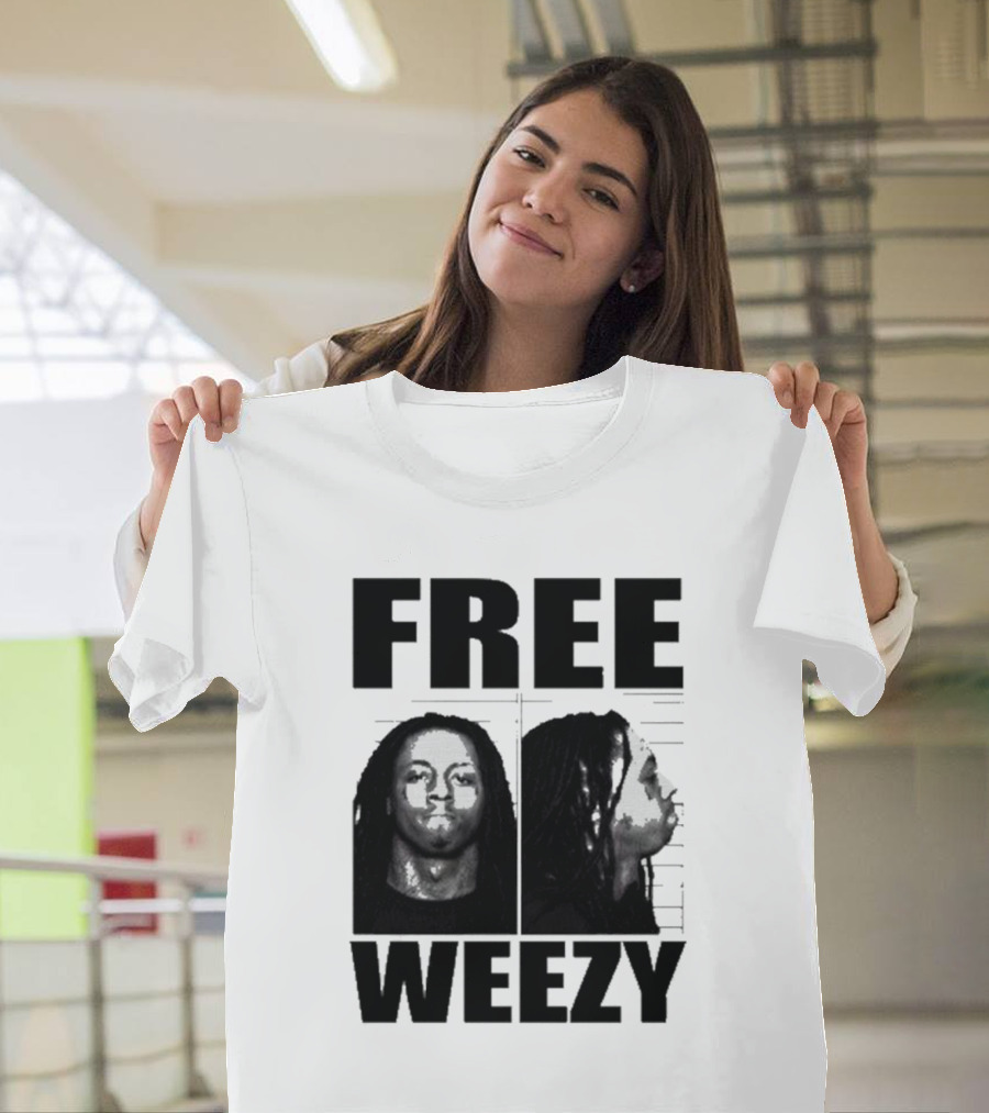 Jeff Hardy Free Weezy Mugshot Image T-Shirt