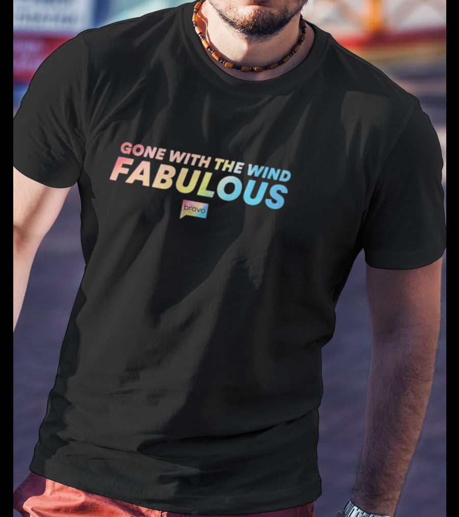 Gone With The Wind Fabulous Bravo Pride Rainbow T-Shirt