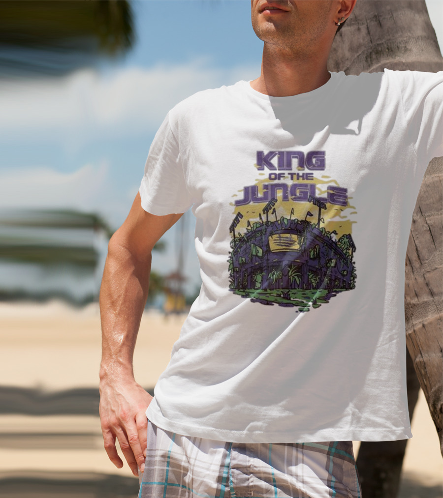 KING OF THE JUNGLE LA STADIUM ICONIC LANDMARK T-Shirt