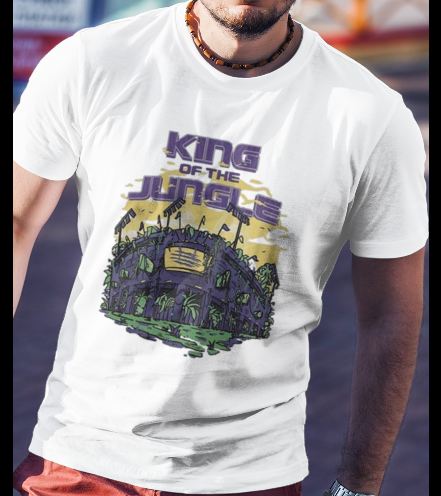 KING OF THE JUNGLE LA STADIUM ICONIC LANDMARK T-Shirt