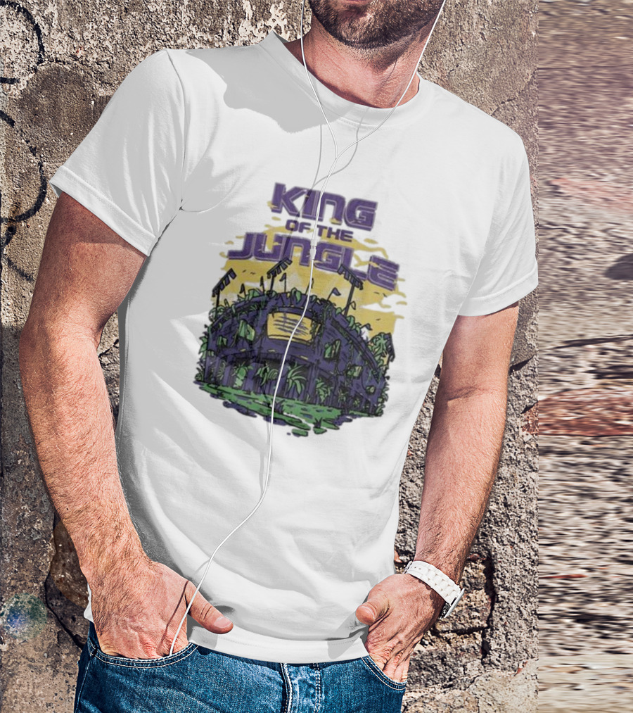 KING OF THE JUNGLE LA STADIUM ICONIC LANDMARK T-Shirt
