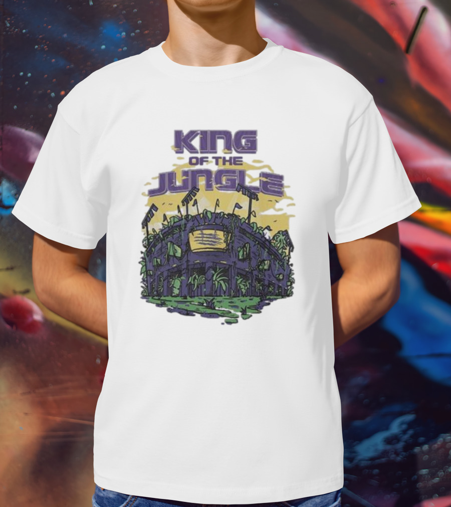 KING OF THE JUNGLE LA STADIUM ICONIC LANDMARK T-Shirt