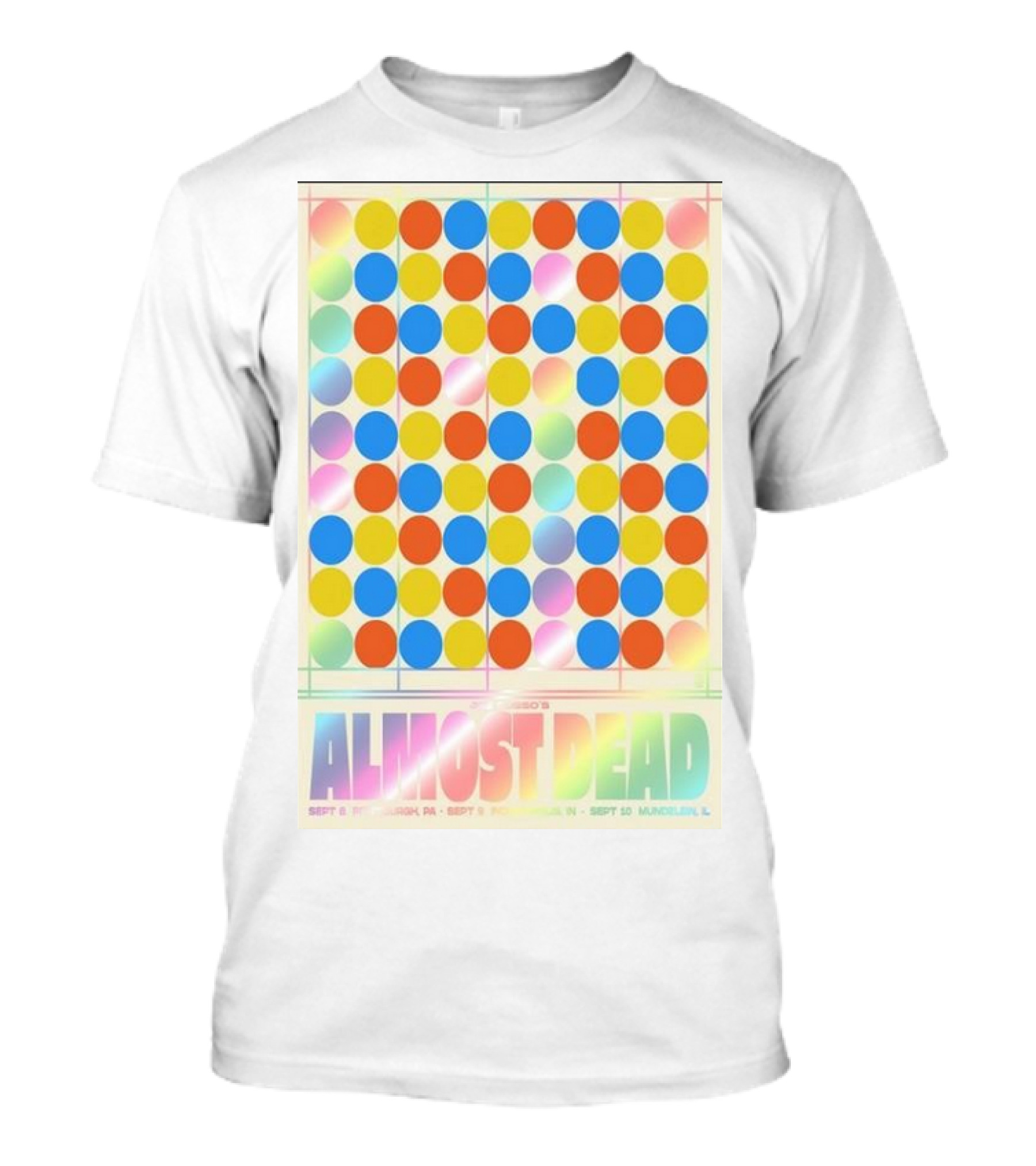 Joe Russo’s Almost Dead September 8 Pittsburgh PA And 9 Chicago IL T-Shirt